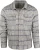 Blue Industry Overshirt Ruit Beige