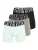 Calvin Klein Underwear Boxershorts ‘Intense Power’  donkergrijs / mintgroen / zwart