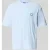 Hugo Blue regular fit T-shirt van badstof