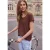 Shirt met hangende schouder in jersey