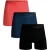 Muchachomalo Heren 3-pack boxershorts microfiber