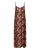 Kaffe Jurk ‘KAThora Amber’  grenadine / pastelrood / zwart