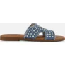 Ann Rocks Ann Rocks Denim Slippers blauw Synthetisch