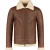 Cycas D’or Hunter shearling cognac