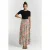 DIDI Smocked Skirt Magic In Feather Grey With Oceans Treasures