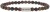 Steel & Barnett Armband Bruin/Zilver heren