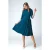 Topvintage exclusive ~ Sandra swing jurk in blauw