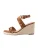 Next Sandalen met riem ‘Forever Comfort’  cognac / wit