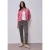 Street One Dames Casual fit chino’s in een zachte stof in Bruin