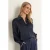 CLAUDIA BY CLAUDIA STRÄTER blouse donkerblauw