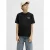 JACK & JONES JUNIOR T-shirt met backprint zwart
