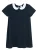 Cool Club Jurk  navy / wit