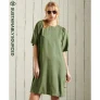 Dames t-shirt jurk Superdry Tencel
