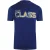 Cavalli Class Levendig Bloemenlogo Blauw T-shirt