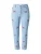 ONLY Jeans ‘ONLINC’  lichtblauw / rood