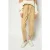 PINKO Botanica Pantalone Fluido Diag Croissant Beige