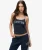 Athletic Essentials Cami Top met Logo Blauw