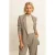 Expresso getailleerde blazer met wol – beige