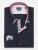 7Camicie Zakelijk overhemd ‘Marco Polo Iconic Satin Man Shirt White’  blauw