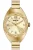 Invicta Mini Ring Watch 50641 Dameshorloge – Quartz Uurwerk – Roestvrij Staal met Gouden Wijzerplaat – 20 mm