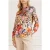 GUESS The Icon Blouse Prin Wild Flower Fall Pri
