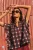 By-Bar Danee Ikat Blouse | Wine Ikat