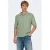 ONLY & SONS regular polo gebreid groen