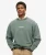 Micro Logo Sweatshirt met Ronde Hals en Losse Pasvorm Blauw