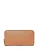 Luisa Vannini Brown Rundleer Portemonnee