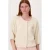 Zusss gebreid vest beige