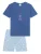 SCHIESSER Nachtkledij ‘ Kids Nightwear ‘  lichtblauw / donkerblauw