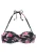 LASCANA Bikinitop  fuchsia / oudroze / zwart / wit