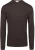 Profuomo Pullover Merinowol Donkerbruin