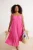 Trendyol Curve Dames Roze Effen Maxi Mouwloos Strandkleding A-lijn Grote maten Jurk