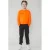 TYGO & vito sweater met tekst fel oranje
