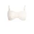 Zizzi voorgevormde strapless bandeau bikinitop Salina wit