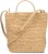 FRED DE LA BRETONIERE Dames Vicky Handbag Raffia, Materiaal: Raffia, Kleur: Zand