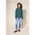 White Stuff Mabel Mixed Print Shirt Teal Multi