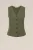 WE Fashion – Dames gilet top – Regular fit – Legergroen – Viscose –