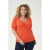 Kaffe Curve top oranje
