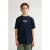 Petrol Industries T-shirt met backprint donkerblauw