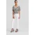 Karl Lagerfeld White Gf Denim Pants White Denim