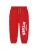 Cool Club Broek  knalrood / wit