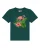watabout.kids Shirt ‘Flamingo’  groen / donkergroen / pink