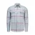 New Zealand Auckland regular fit geruit overshirt – lichtblauw