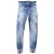 Dsquared2 Sexy Twist Jean Lichtblauwe Denim Broek
