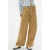Modström wide leg regular waist broek camel