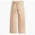Levis Dames/Dames Jeans met wijde pijpen (Beige)