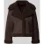 Vero Moda Regular fit jack in leerlook met voering van teddybont, model ‘HARPER’