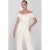 Accentil asymmetrische top ecru